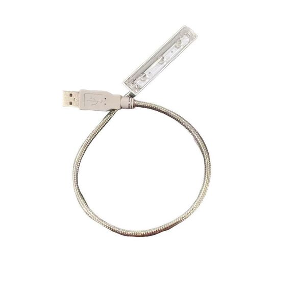 Flexible USB LED Light Lamp For Computer Keyboard Reading Laptop Notebook PC - Picture 5 of 5